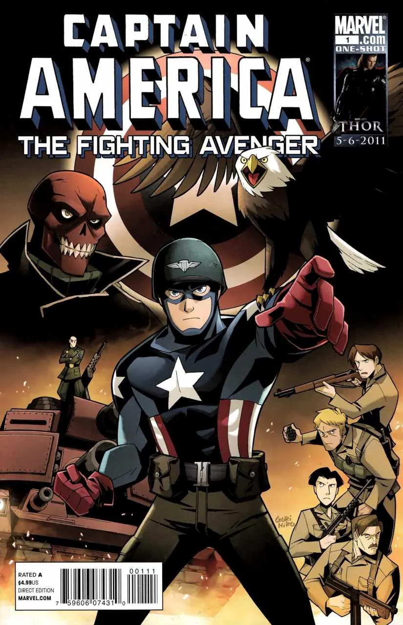 Cover of Captain America: Fighting Avenger #1