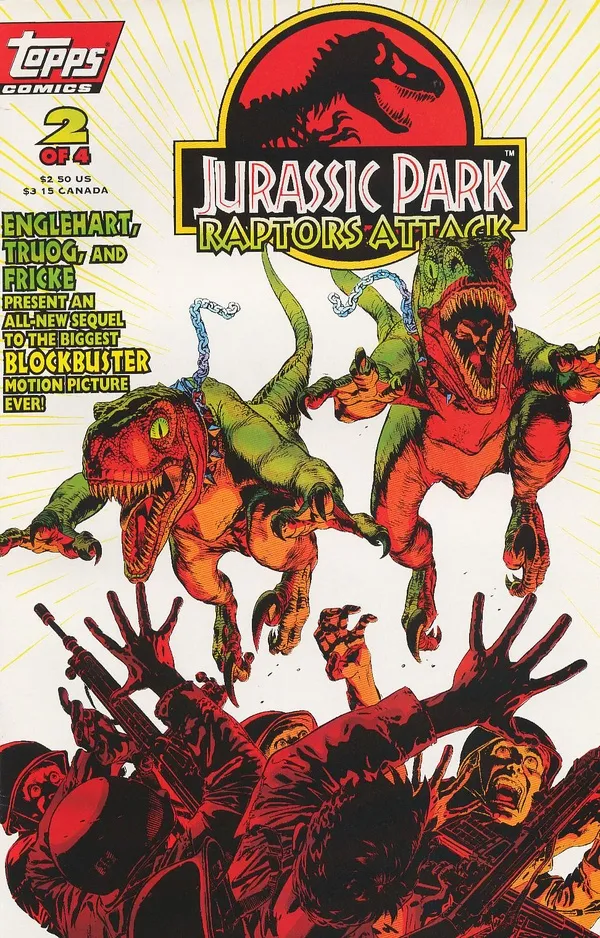 Cover of Jurassic Park: Raptors Attack #2