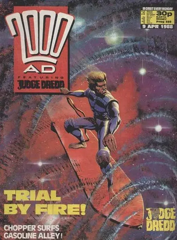 Cover of 2000 AD #569