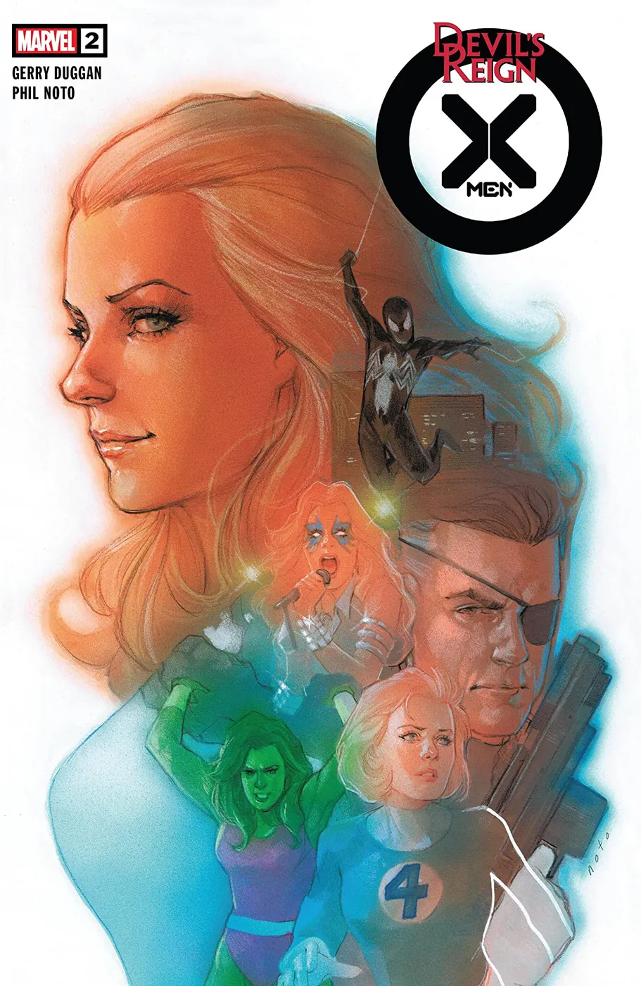 Cover of Devil's Reign: X-Men #2
