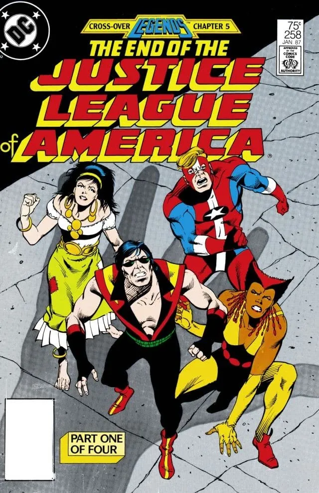 Cover of Justice League of America #258