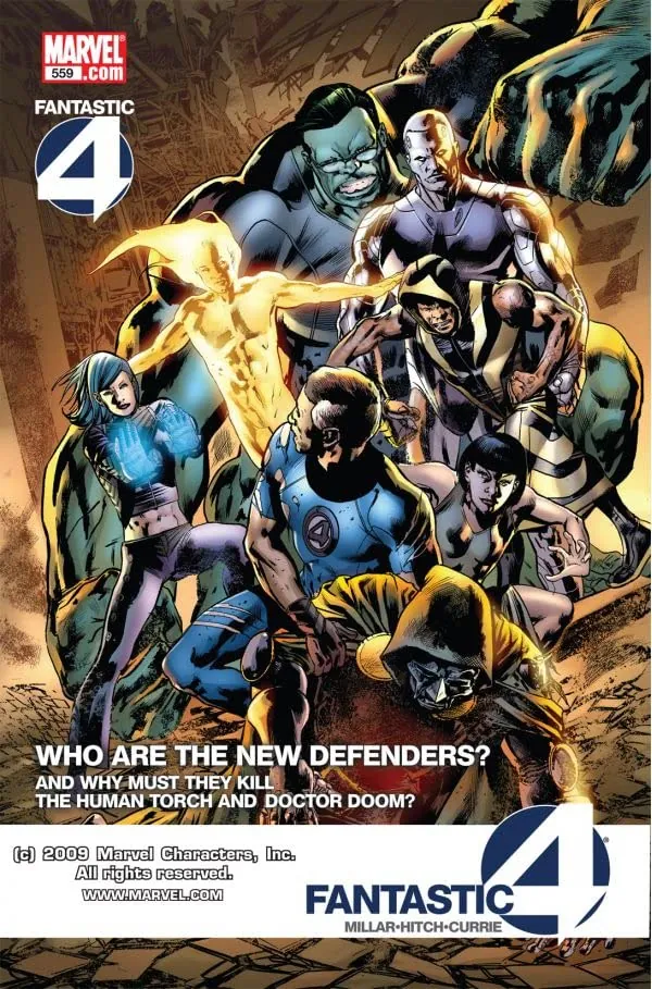 Cover of Fantastic Four #559