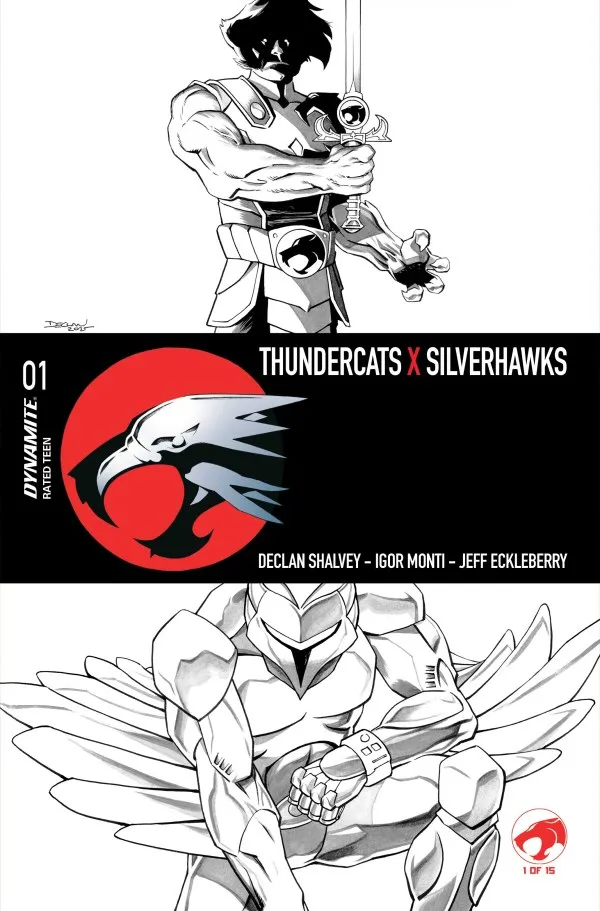 Cover of ThunderCats x SilverHawks #1