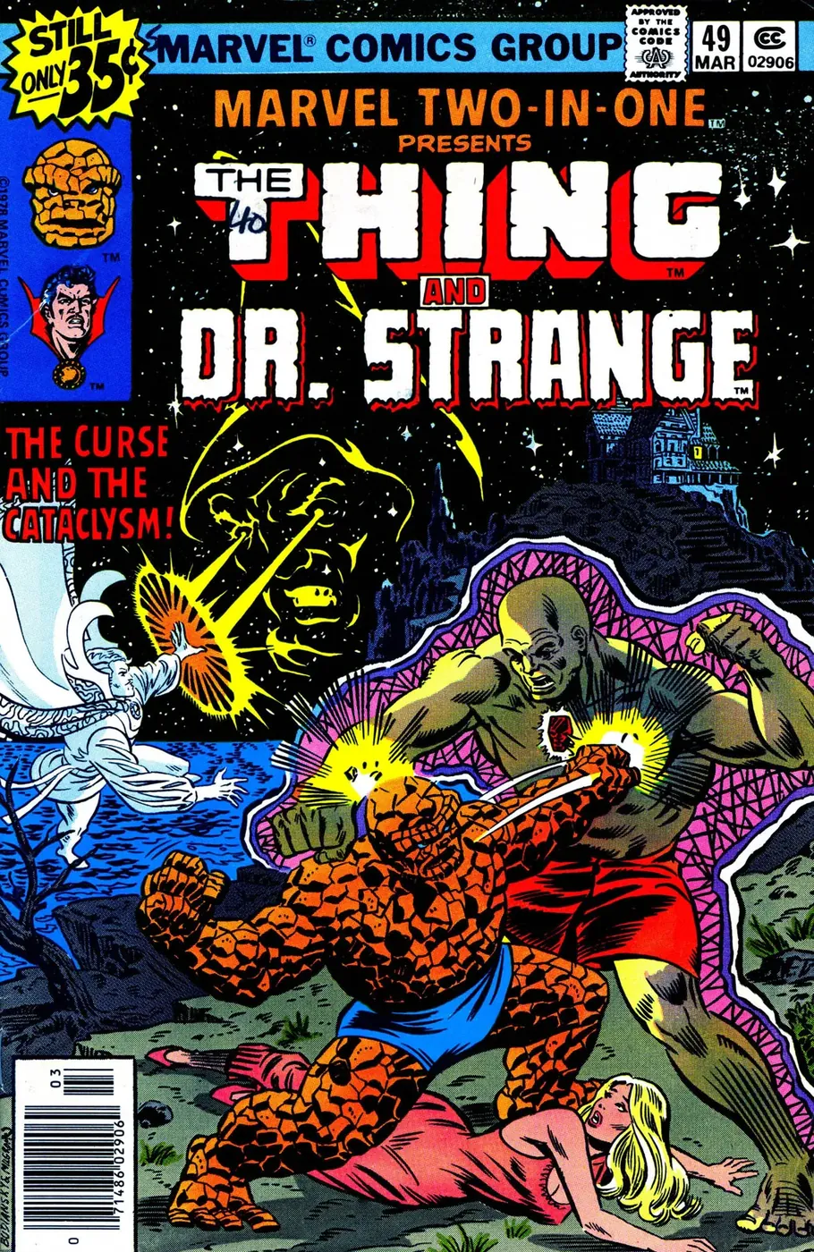 Cover of Marvel Two-in-One #49