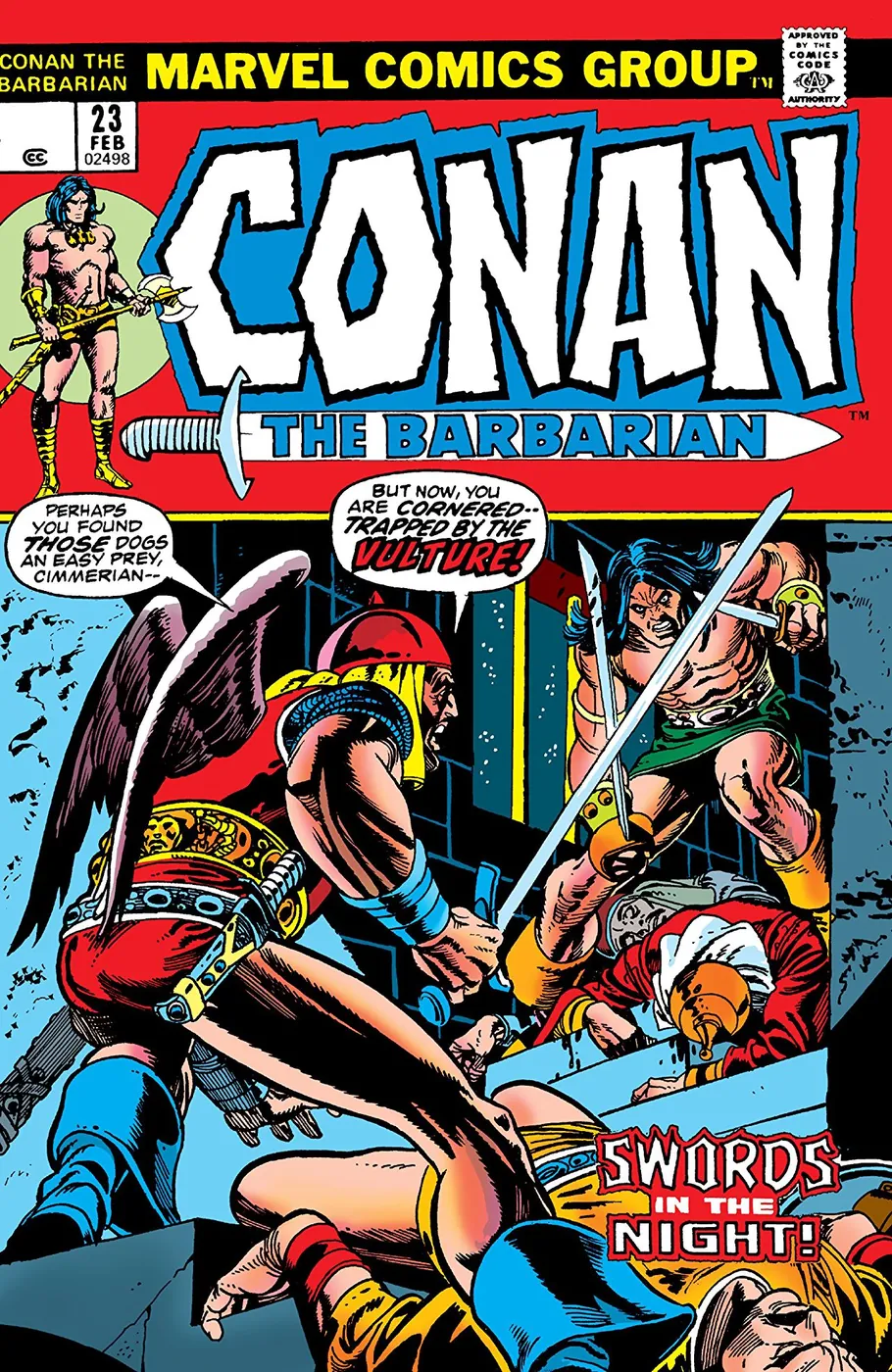 Cover of Conan the Barbarian #23