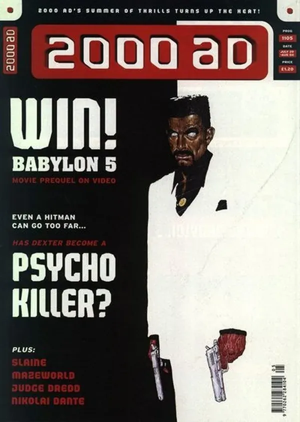 Cover of 2000 AD #1105