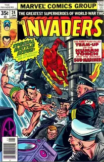 Cover of The Invaders #24