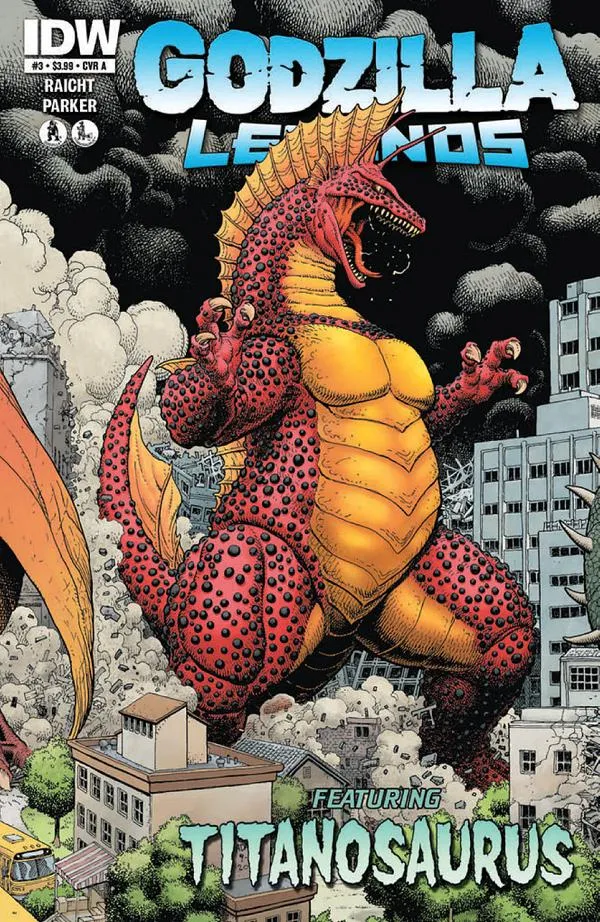 Cover of Godzilla Legends #3