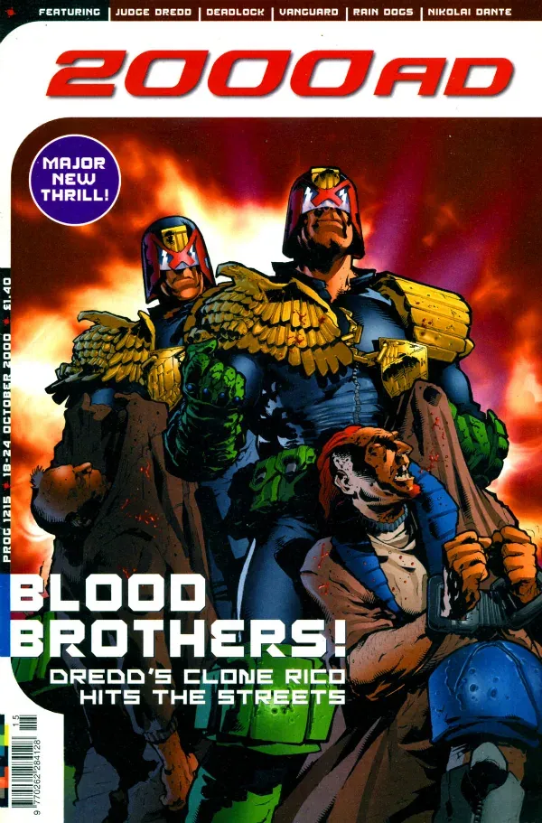 Cover of 2000 AD #1215