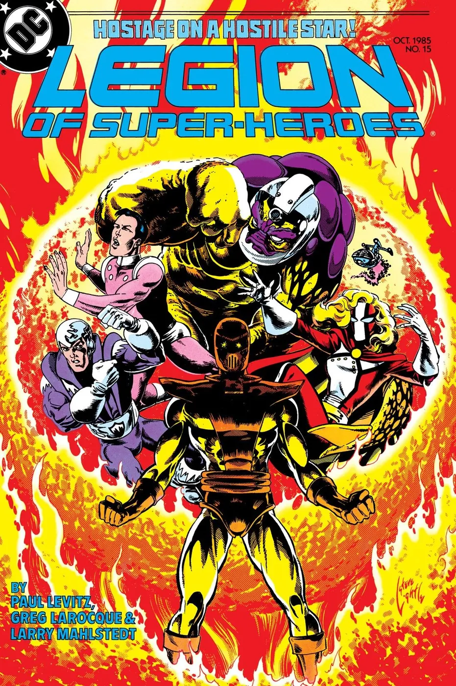 Cover of Legion of Super-Heroes #15