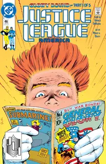 Cover of Justice League America #46