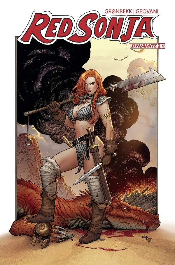 Cover of Red Sonja #3