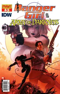 Cover of Danger Girl and the Army of Darkness #3
