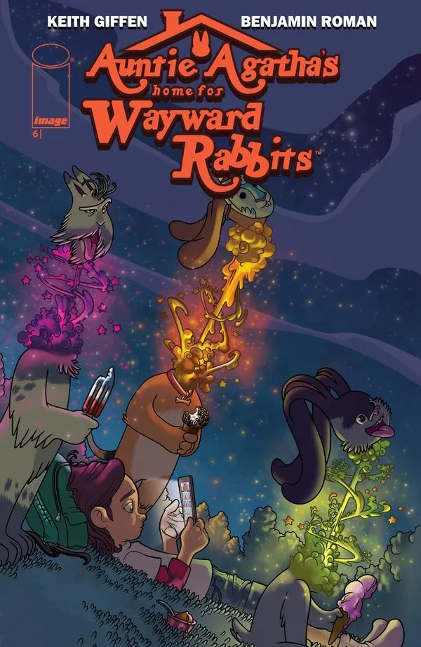 Cover of Auntie Agatha's Home for Wayward Rabbits #6