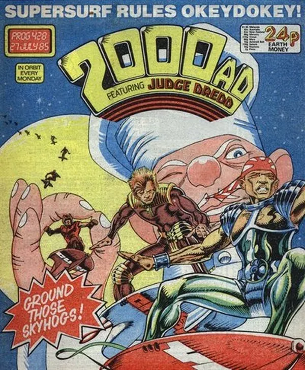 Cover of 2000 AD #428
