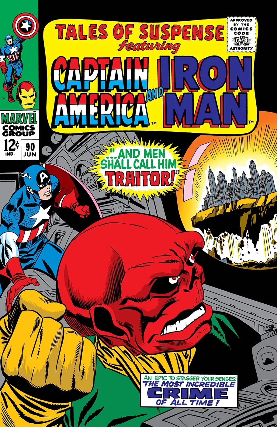 Cover of Tales of Suspense #90