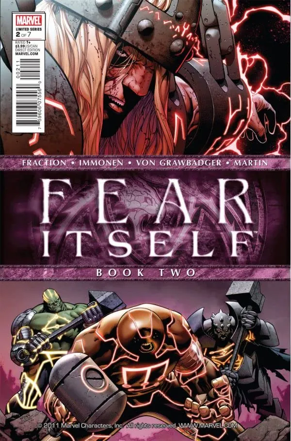 Cover of Fear Itself #2