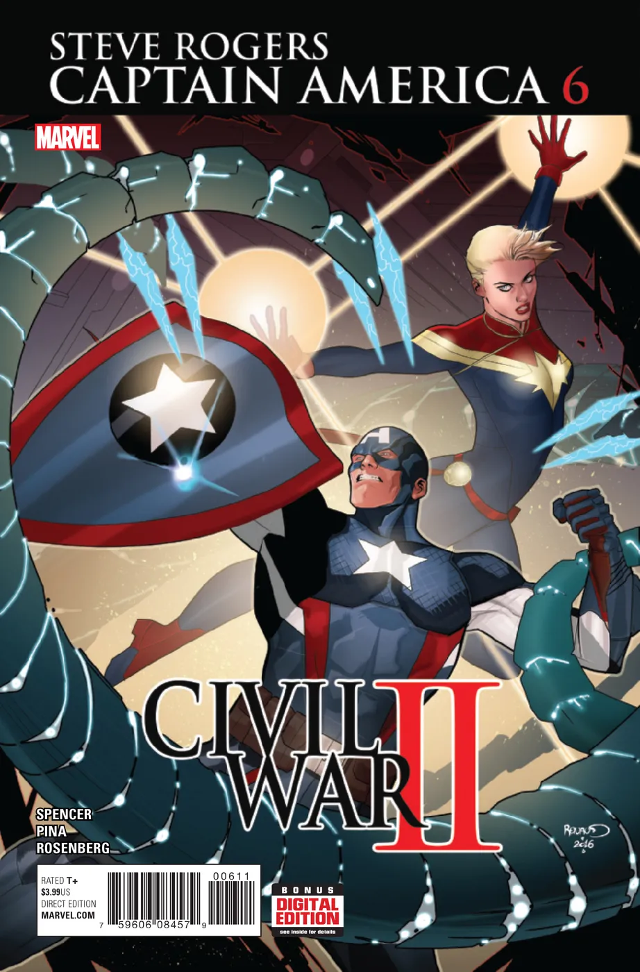 Cover of Captain America: Steve Rogers #6