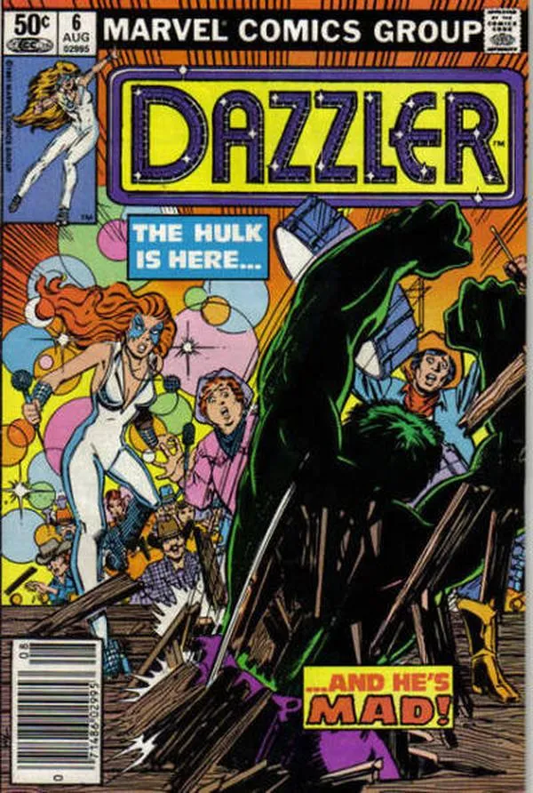 Cover of Dazzler #6