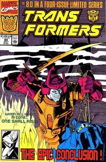 Cover of The Transformers #80