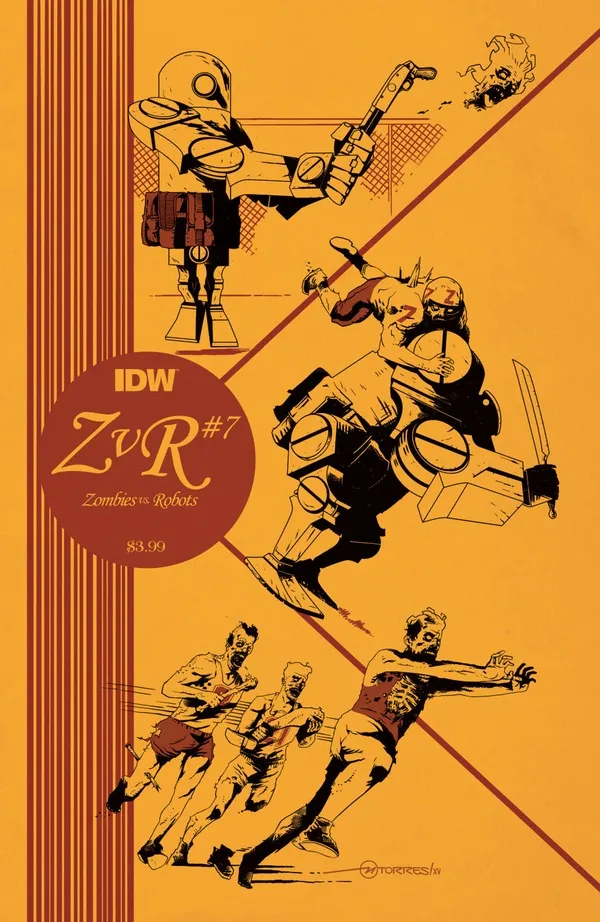 Cover of Zombies vs. Robots #7