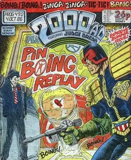 Cover of 2000 AD #490