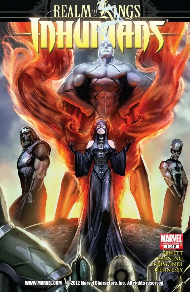 Cover of Realm of Kings Inhumans #1