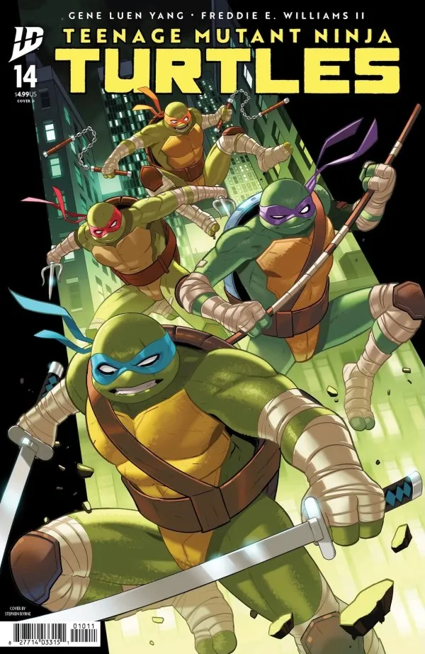 Cover of Teenage Mutant Ninja Turtles #14