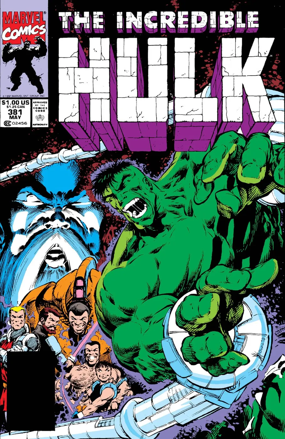 Cover of The Incredible Hulk #381