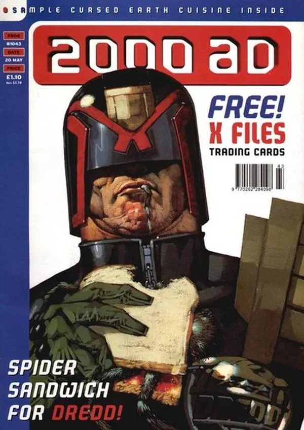 Cover of 2000 AD #1043