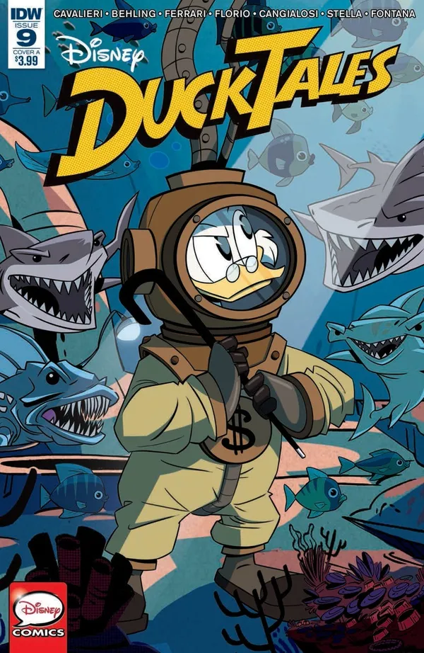Cover of DuckTales #9