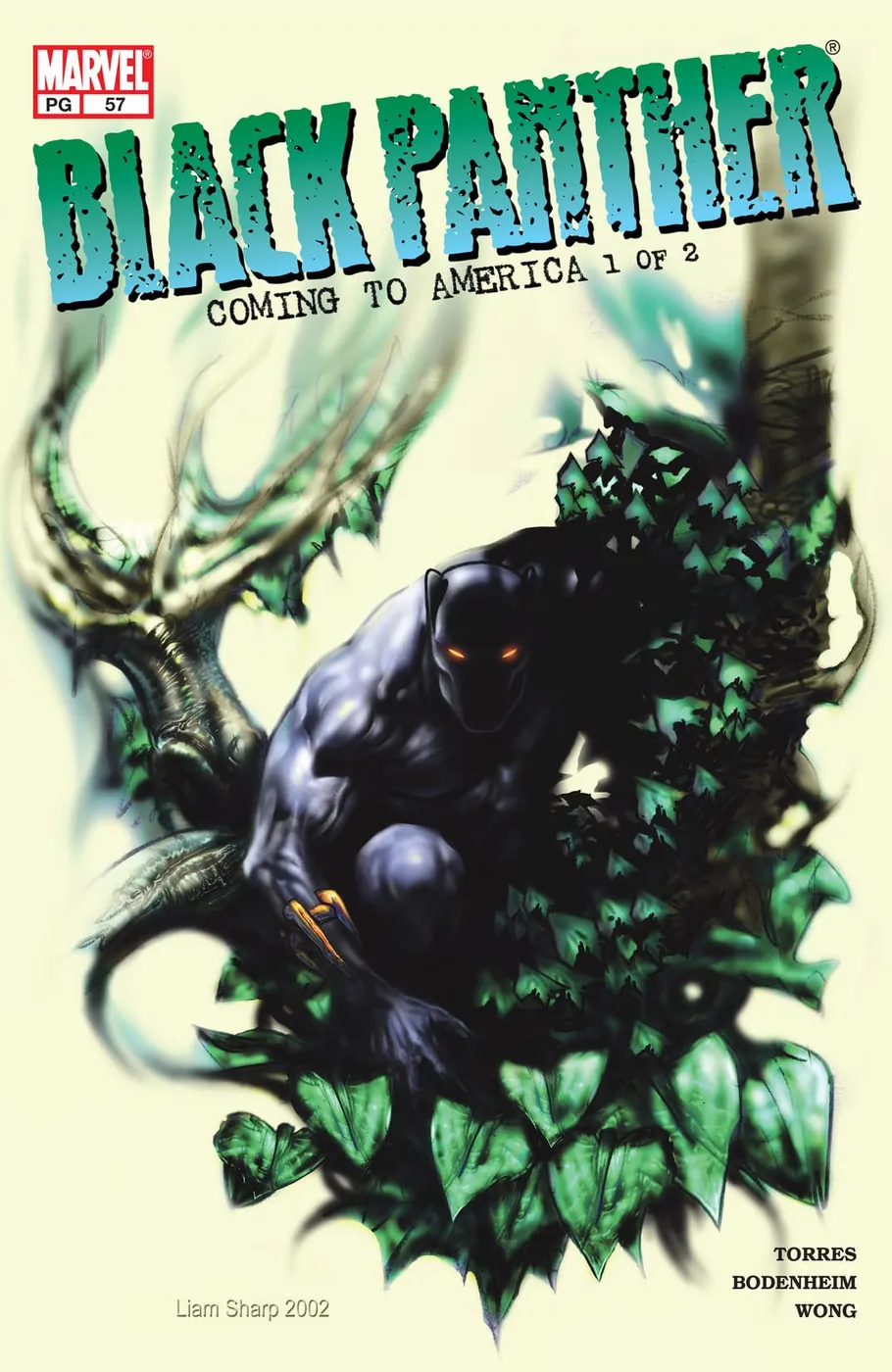 Cover of Black Panther #57