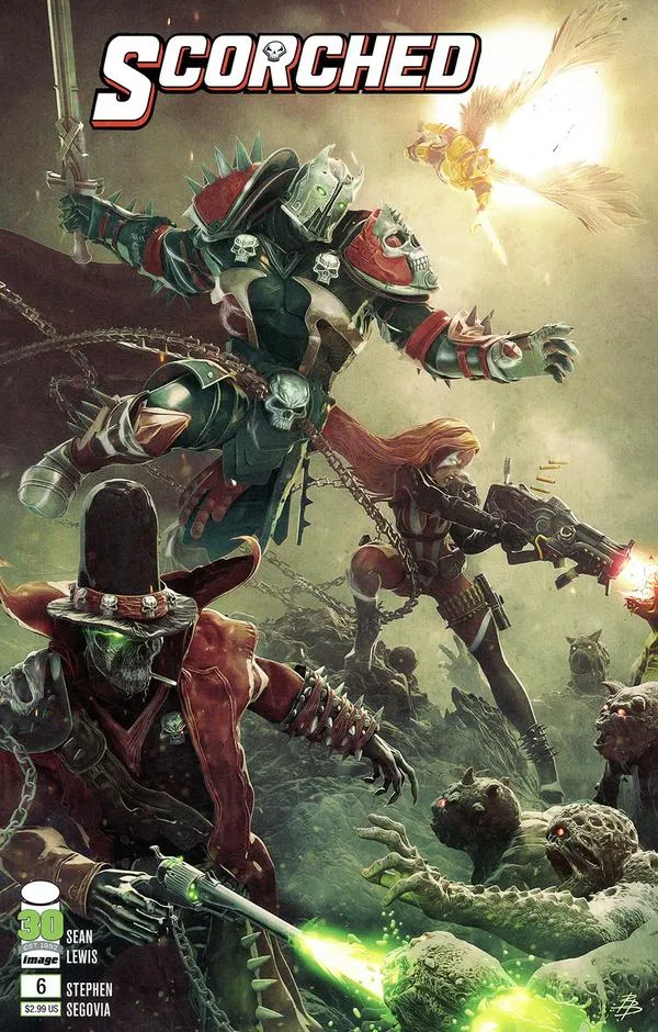 Cover of The Scorched #6