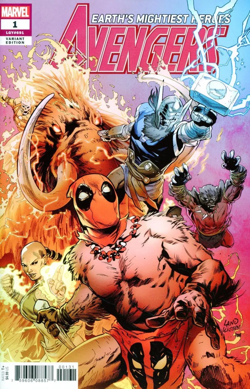Cover of Avengers #1 (691)