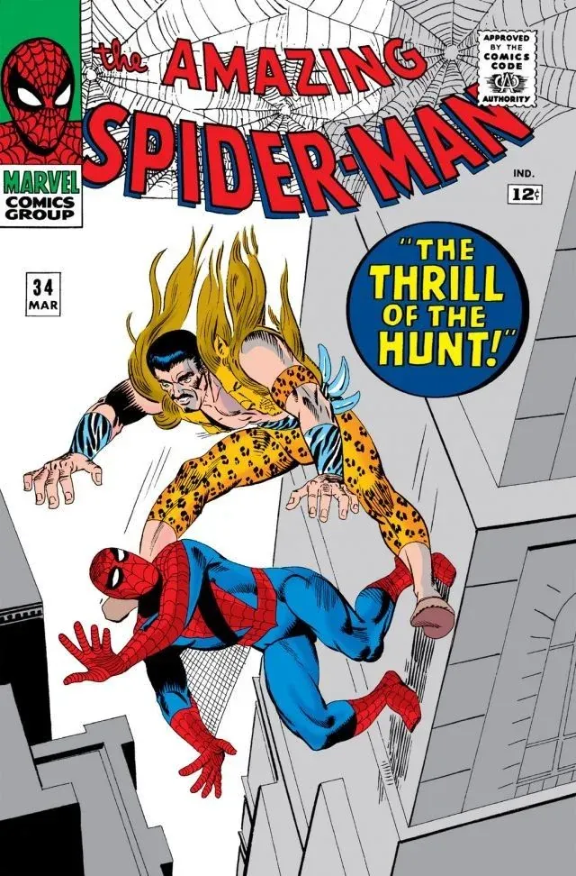 Cover of The Amazing Spider-Man #34