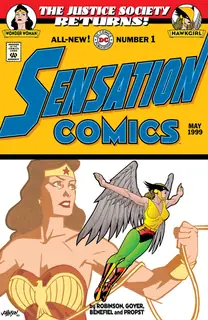 Cover of Sensation Comics #1