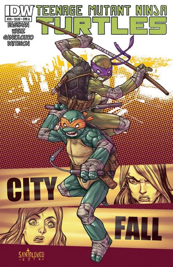 Cover of Teenage Mutant Ninja Turtles #26