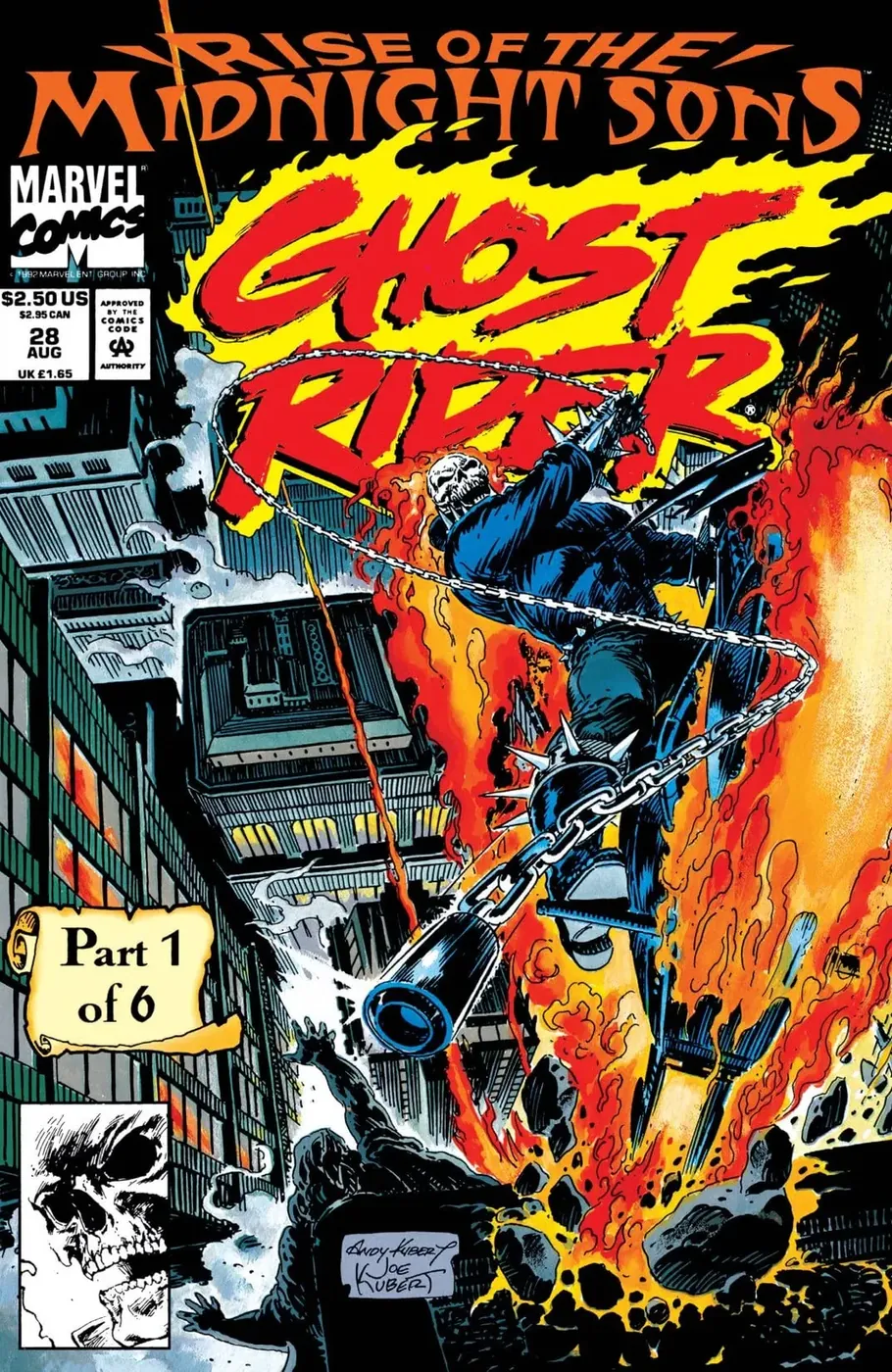 Cover of Ghost Rider #28