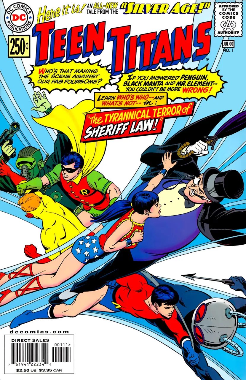 Cover of Silver Age: Teen Titans #1
