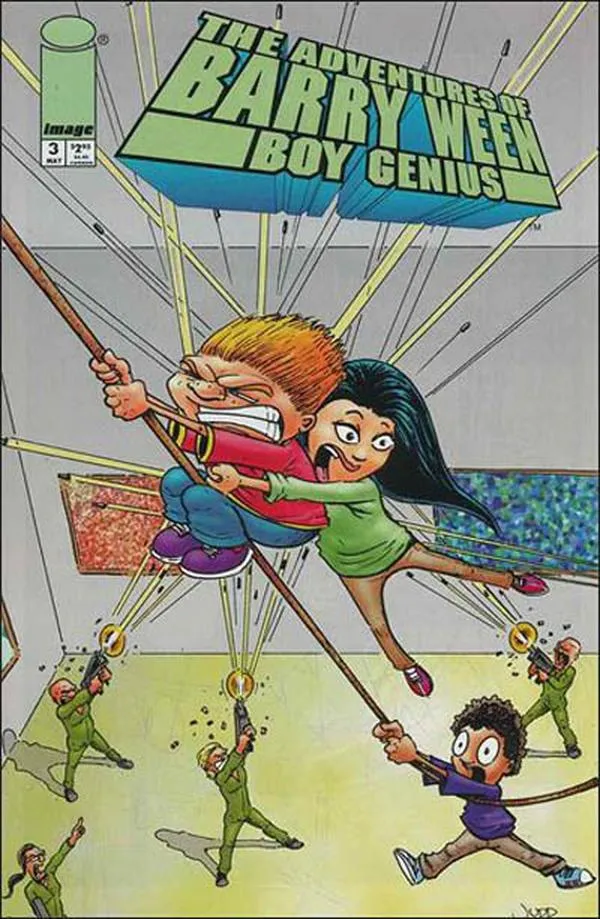 Cover of The Adventures of Barry Ween, Boy Genius #3