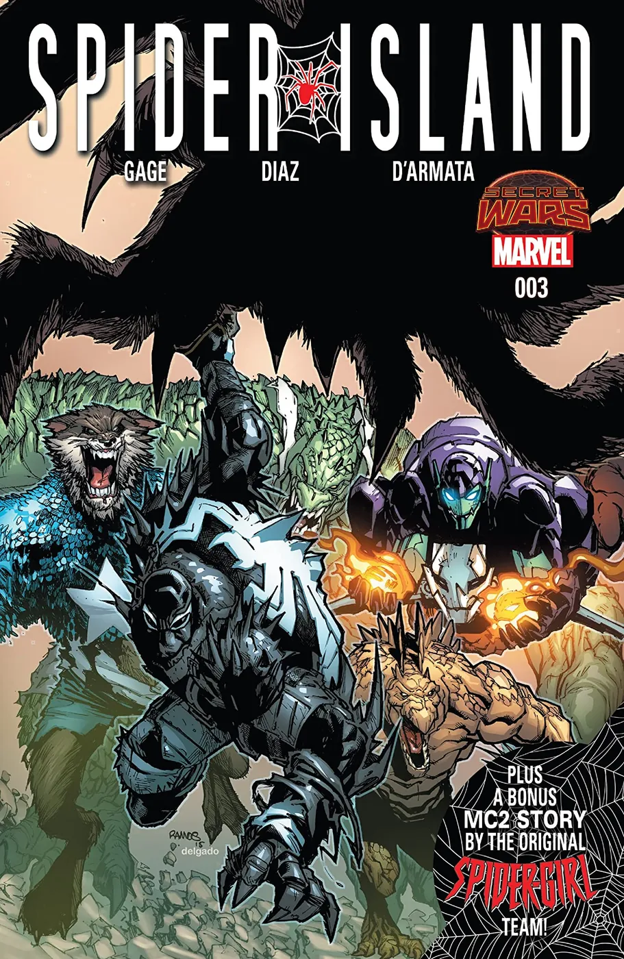 Cover of Spider-Island #3
