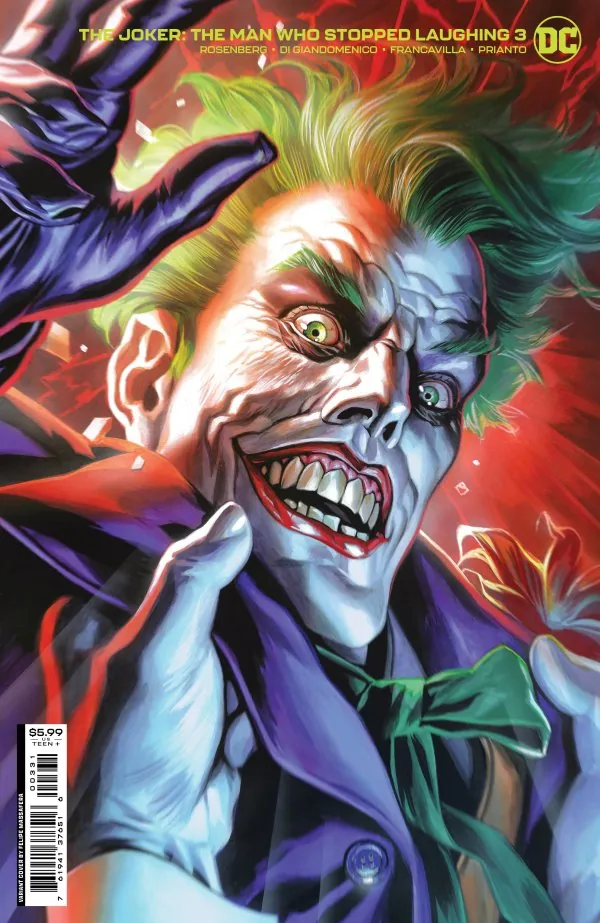 Cover of The Joker: The Man Who Stopped Laughing #3