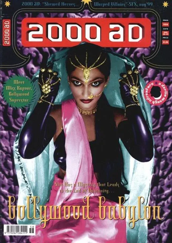 Cover of 2000 AD #1158