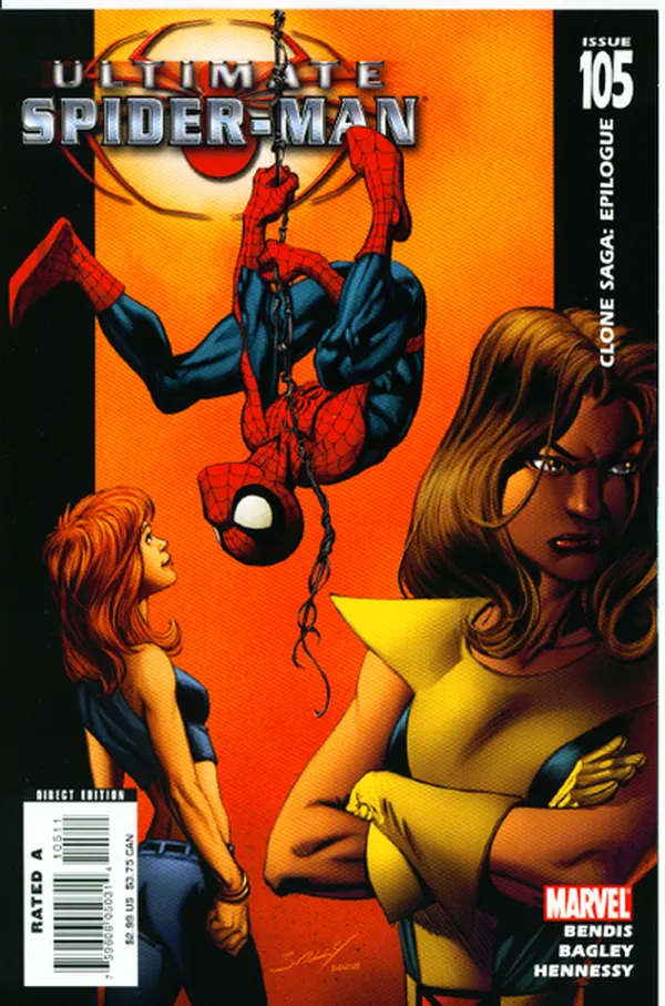 Cover of Ultimate Spider-Man #105