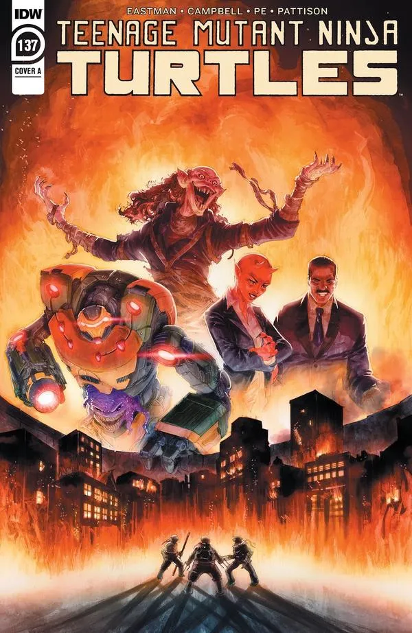 Cover of Teenage Mutant Ninja Turtles #137