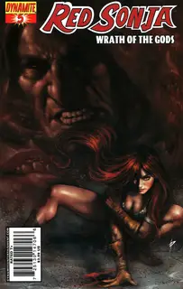 Cover of Red Sonja: Wrath of the Gods #5
