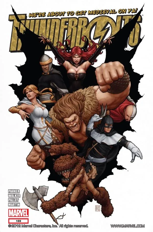 Cover of Thunderbolts #169