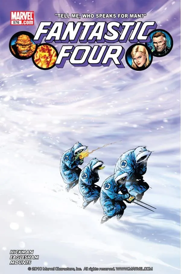 Cover of Fantastic Four #576