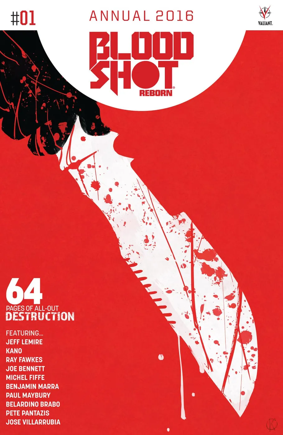 Cover of Bloodshot Reborn Annual 2016 #1
