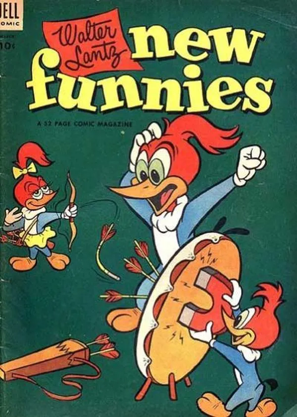 Cover of Walter Lantz New Funnies #205